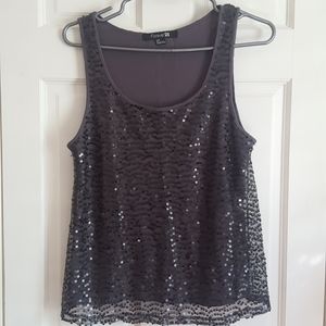 Forever 21 Sequin Tank Top